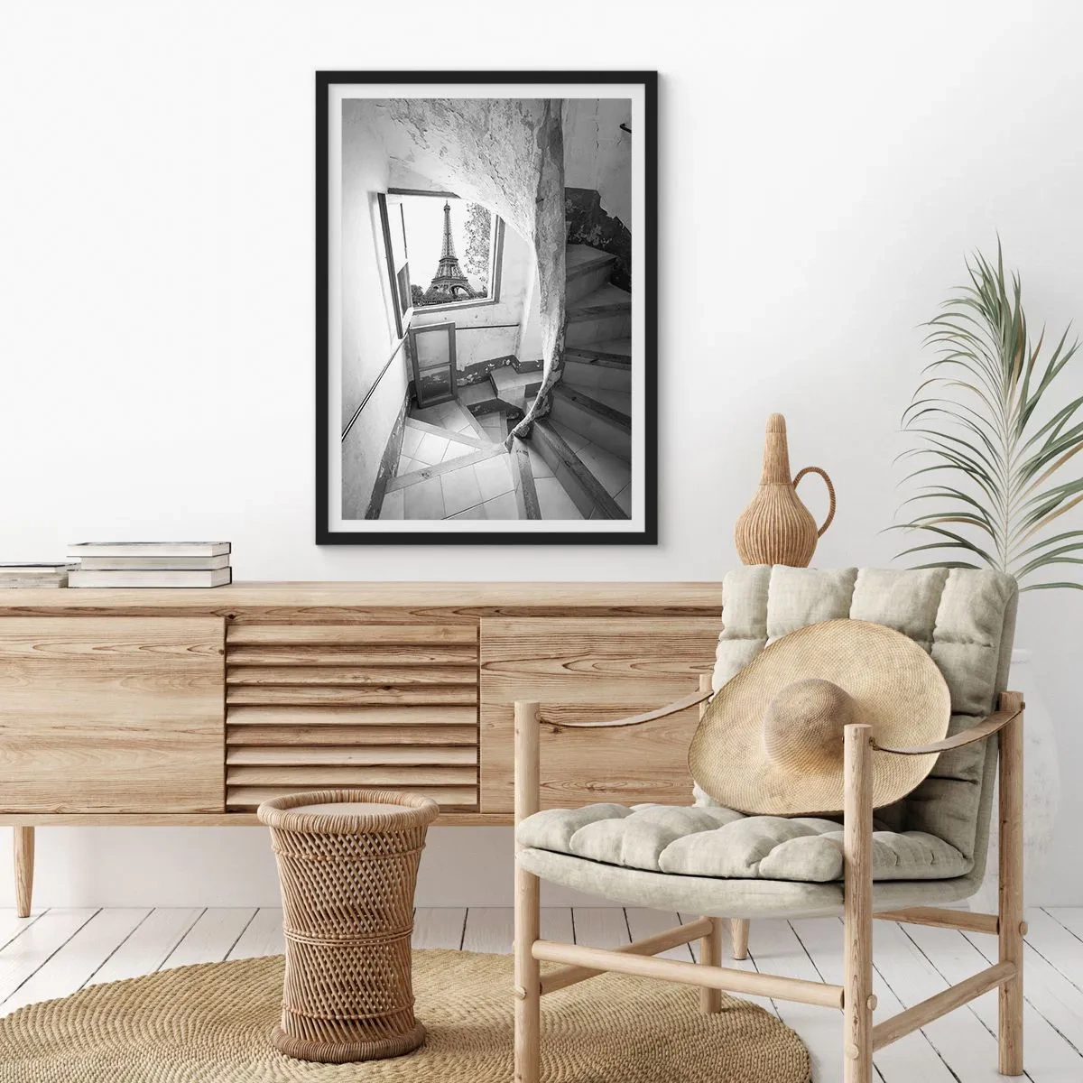 Poszter fehér keretben - Micsoda kilátás! - 70x100 cm