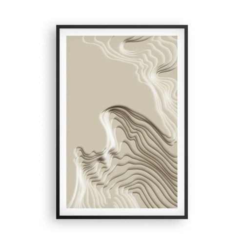 Poszter fehér keretben - Művészeti topográfia - 61x91 cm