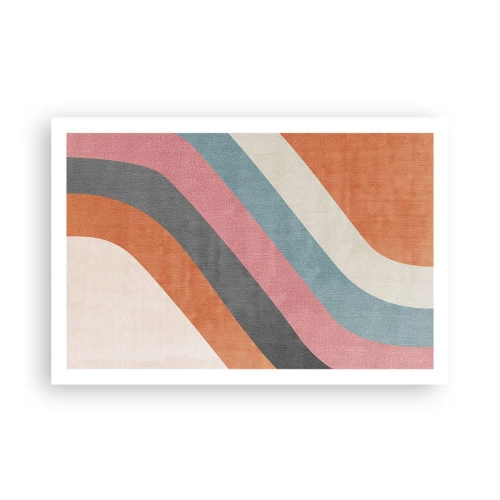 Poszter - Diagonális kompozíció - mozgás - 91x61 cm