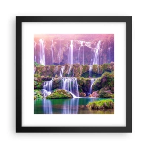 Poszter fehér keretben - Lépcső a menybe - 30x30 cm