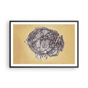 Poszter fehér keretben - A díszek óceánjából - 91x61 cm