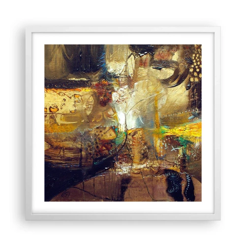 Poszter fekete keretben - Hideg, melegebb,meleg - 50x50 cm