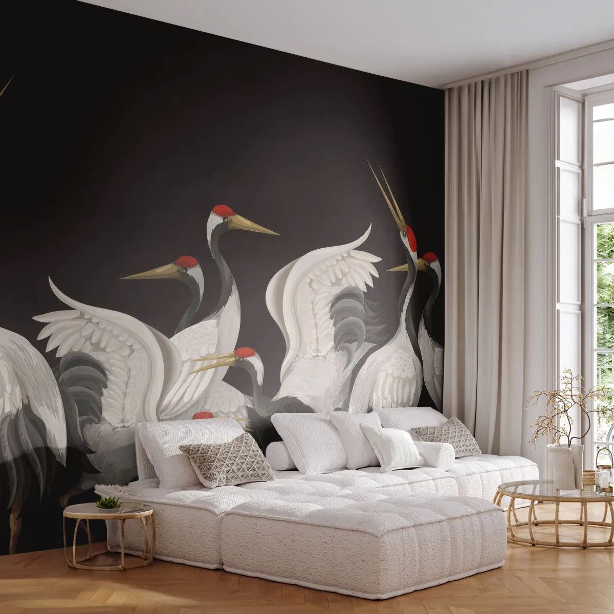 Öntapadós Fotótapéta Deluxe Sticker - Madádolgok - Daruk, Madarak, Darab - 250x175 cm
