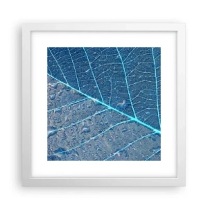 Poszter fekete keretben - Az élet kékben - 30x30 cm