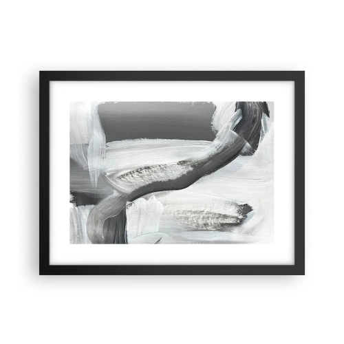 Poszter fehér keretben - Határozott mozgással - 40x30 cm