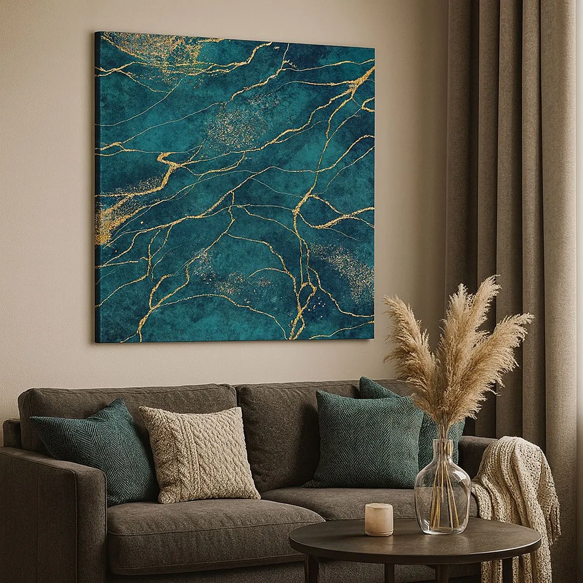 Vászonkép - Aranybánya - 30x30 cm