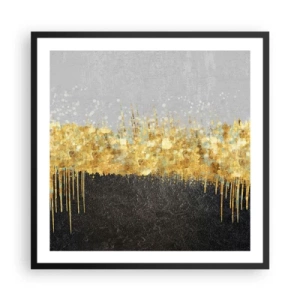 Poszter fehér keretben - Befelé és felfelé - 60x60 cm