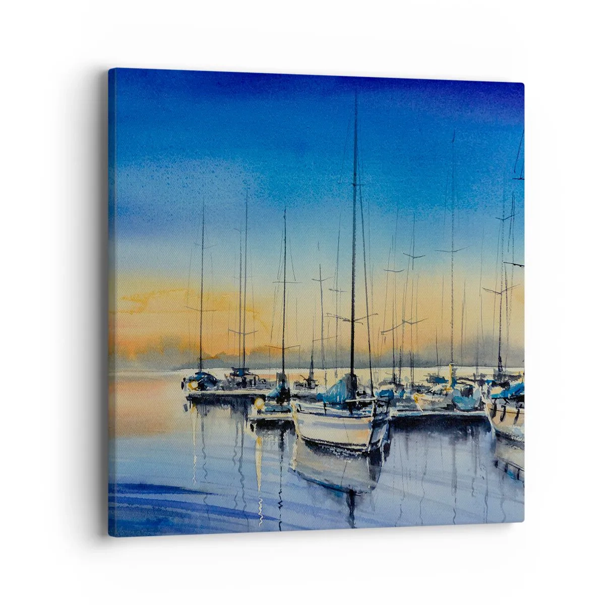 Vászonkép - Egy szép nap vége - 40x40 cm
