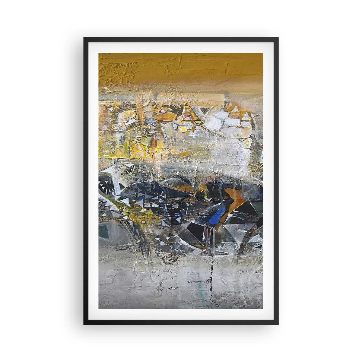 Poszter fehér keretben - Minden rendben lesz - 61x91 cm