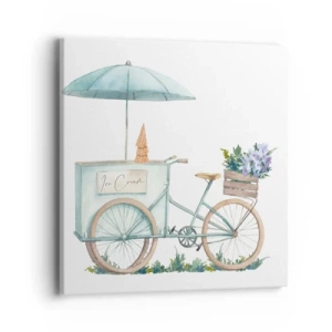 Vászonkép - A nyár édes emléke - 40x40 cm