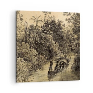 Vászonkép - Expedíció a forráshoz - 50x50 cm