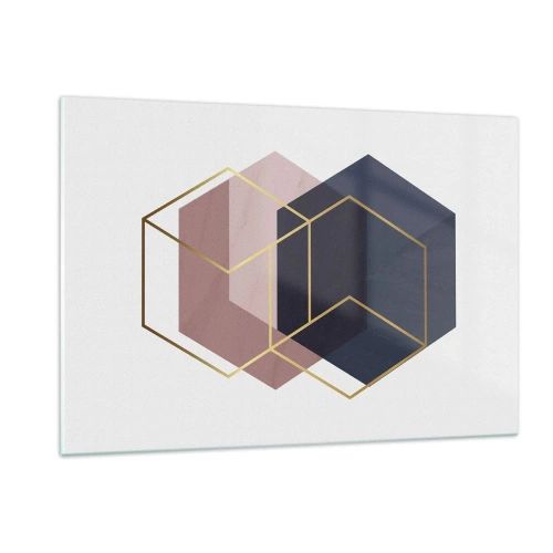 Üveg kép - Az egyszerűség ereje - 120x80 cm