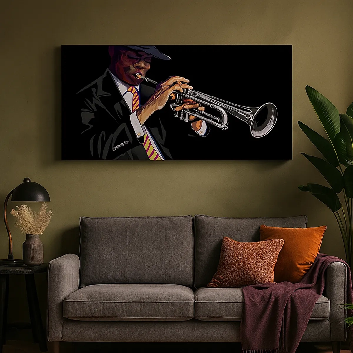 Vászonkép - Old school varásza - 30x30 cm