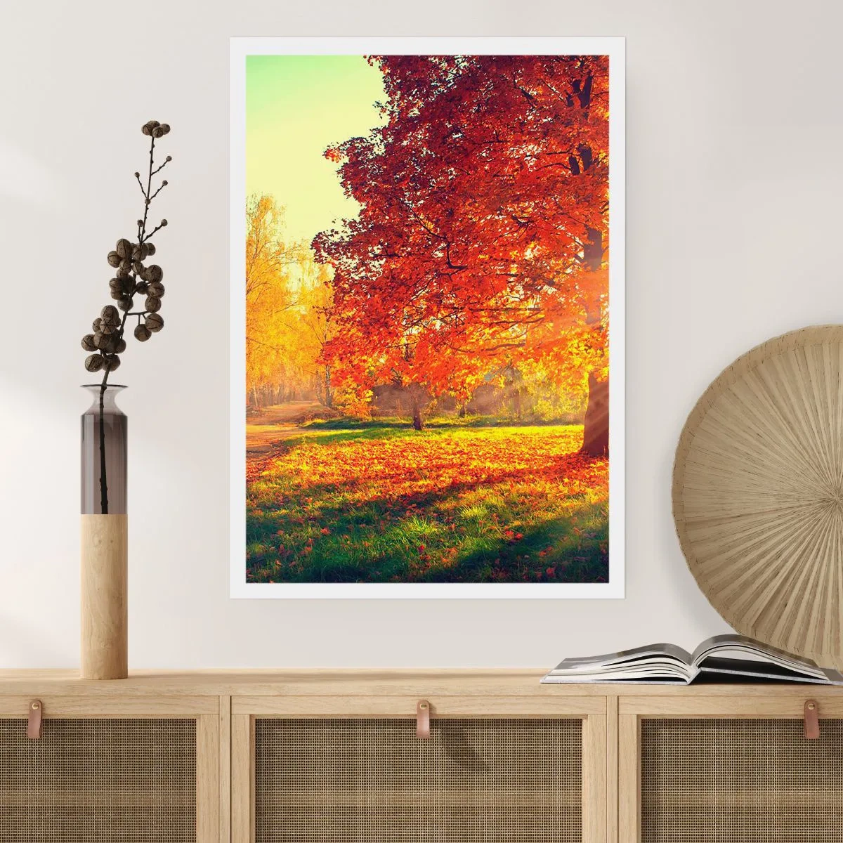 Poszter - A vörös gyönyörű - 40x50 cm