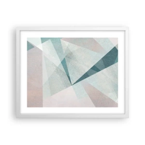 Poszter fekete keretben - Nyugodtan, de dinamikusan - 50x40 cm