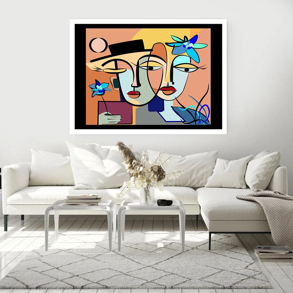 Poszter - Picasso randez vous - 70x50 cm