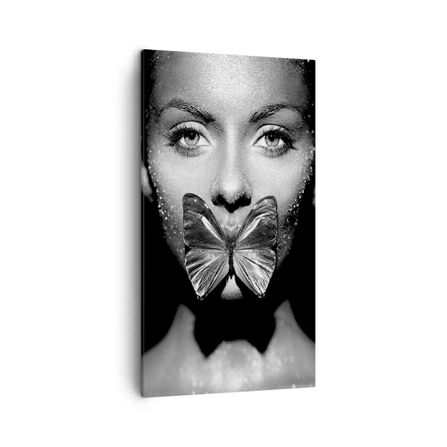 Vászonkép - Pillangó csókja - 45x80 cm