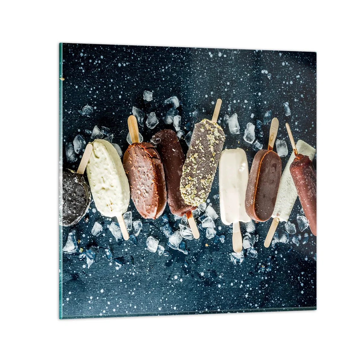 Üveg kép - A forró nyár íze - 60x60 cm