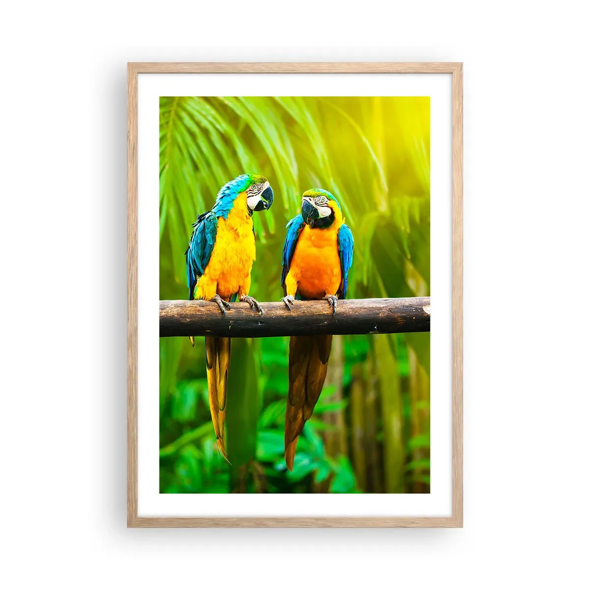 Poszter világos tölgy keretben - És hallottad, hogy ő…? - 50x70 cm