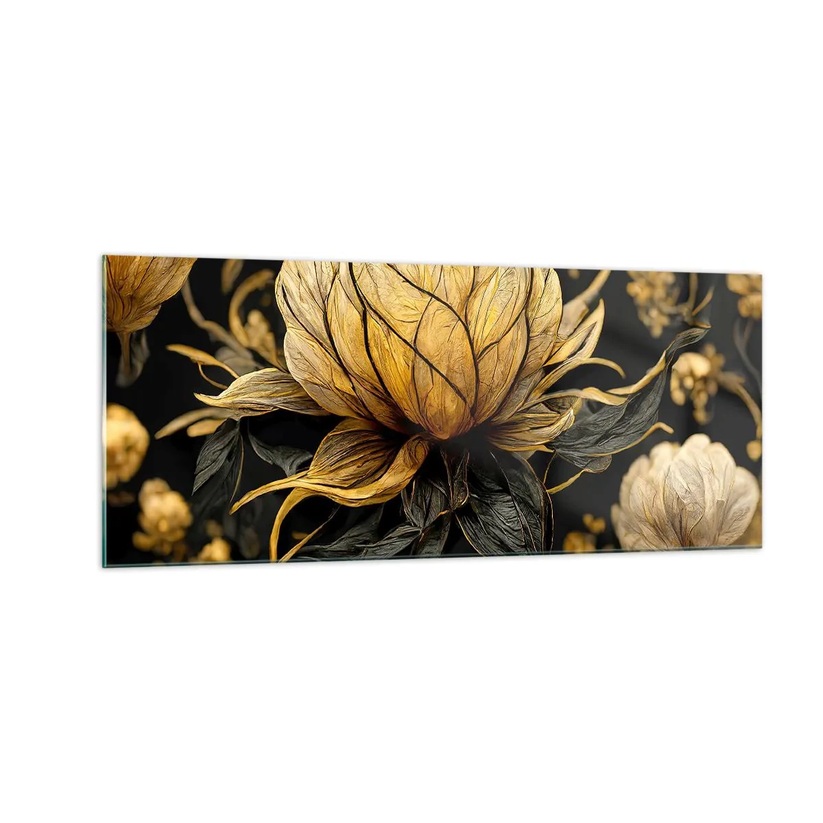 Üveg kép - Finom törékenység - 100x40 cm