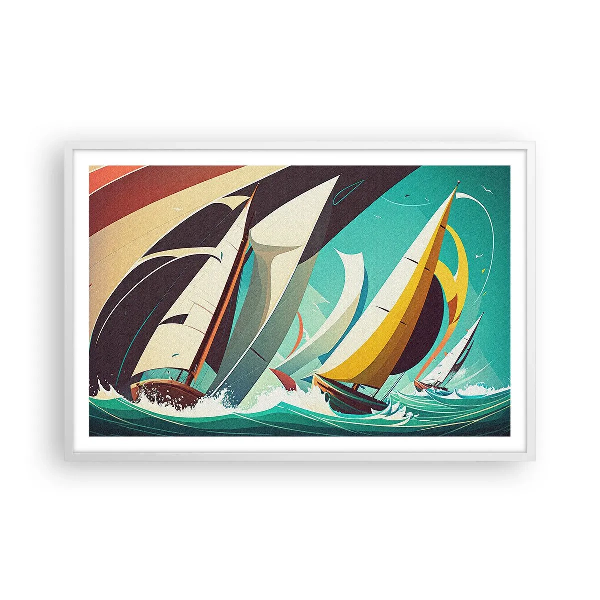 Poszter fekete keretben - Közelről és személyesen az elemekkel - 91x61 cm