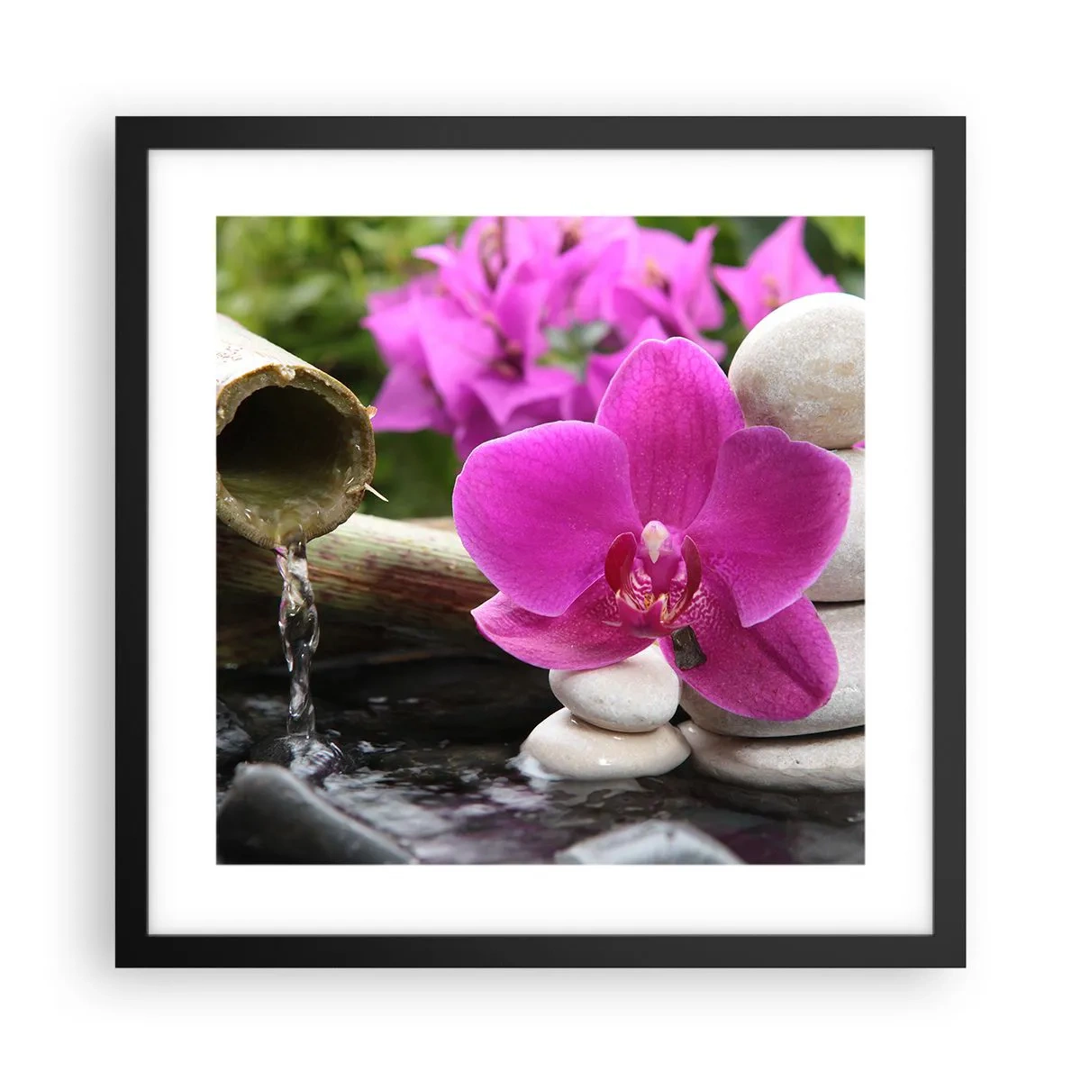 Poszter fehér keretben - Már pihensz - 40x40 cm