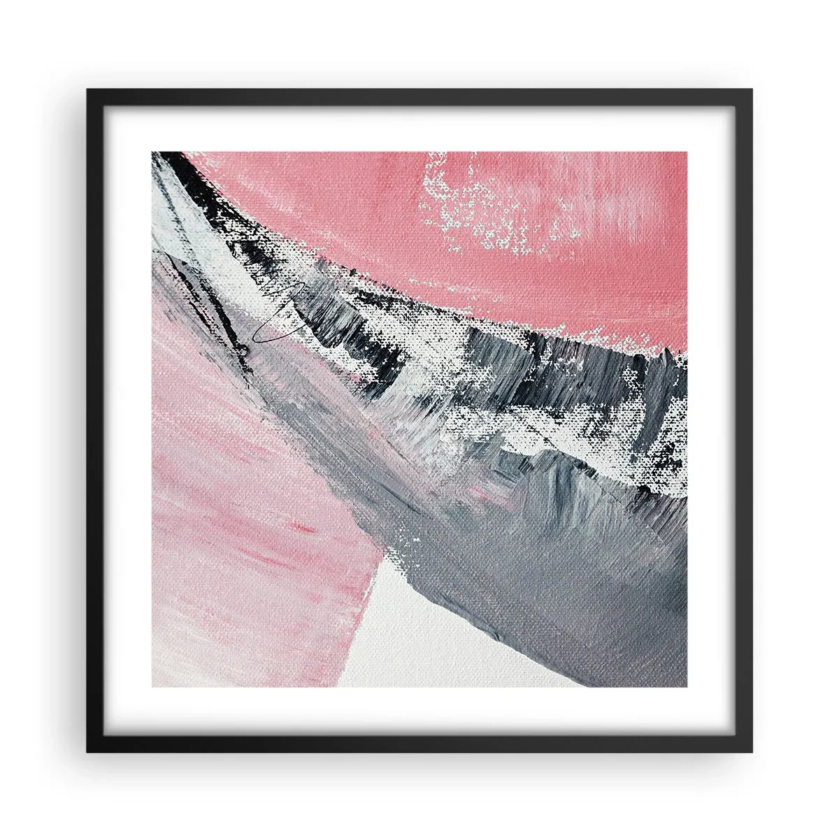 Poszter fehér keretben - Hozzáillő kompozíció - 50x50 cm