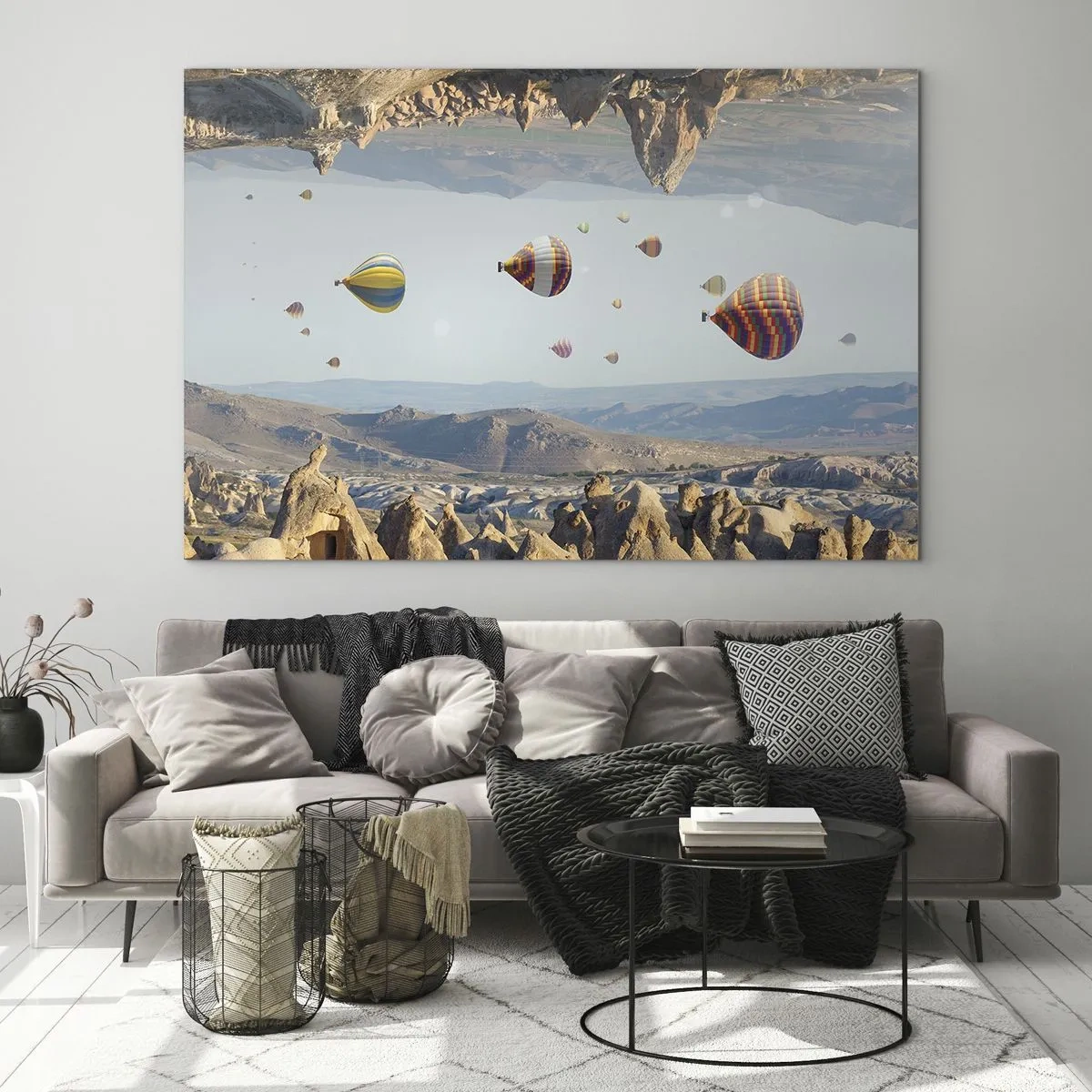 Üveg kép - Itt minden lehetséges - 100x70 cm