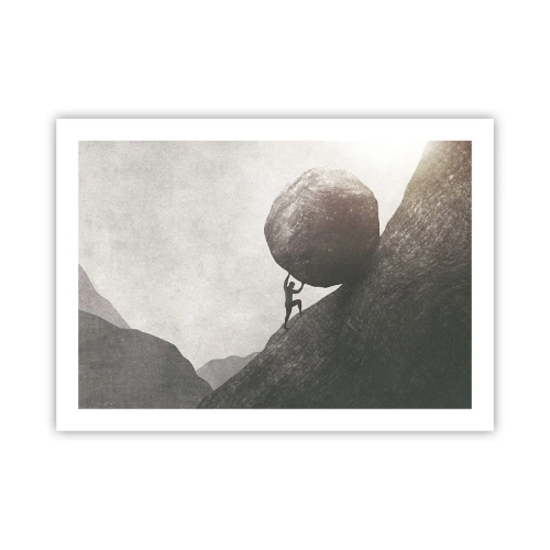 Poszter - Hiszek minden remény ellenére - 70x50 cm