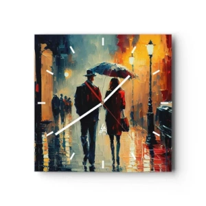 Falióra, Óra - Városi love strory - 30x30 cm