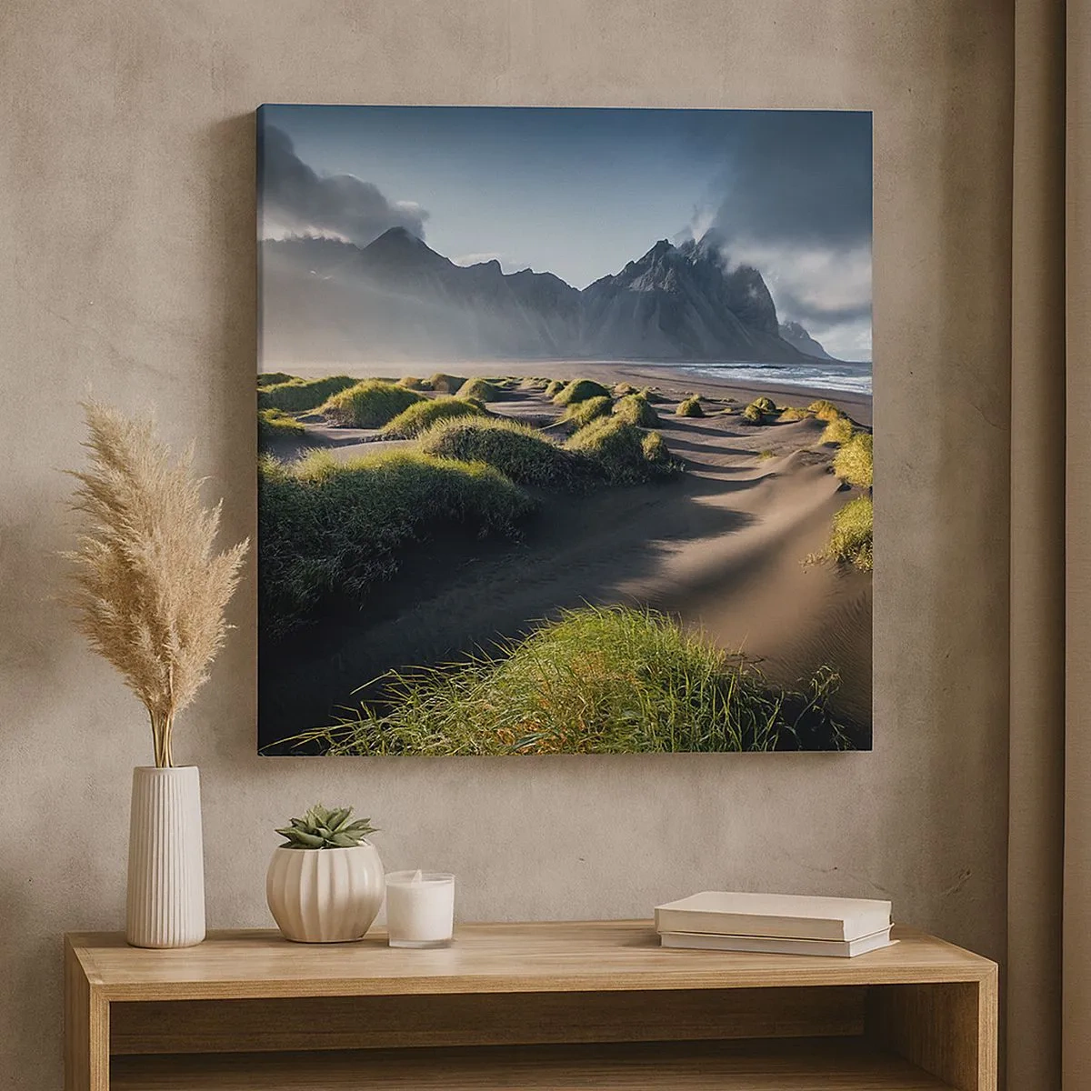 Vászonkép - Az elemek harmóniája - 30x30 cm