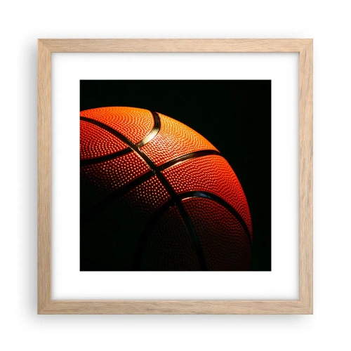 Poszter világos tölgy keretben - Gyönyörű, mint egy bolygó - 30x30 cm