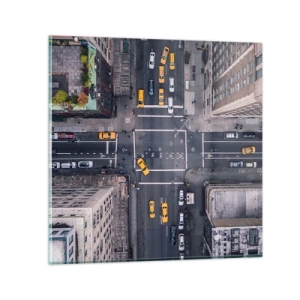 Üveg kép - Egyszerű választás - 30x30 cm