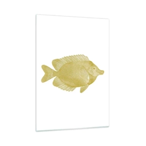 Üveg kép - Csak a hal - 50x70 cm