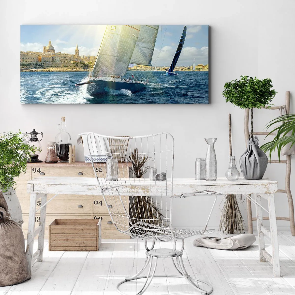 Vászonkép - Ideje elhagyni a várost - 160x50 cm