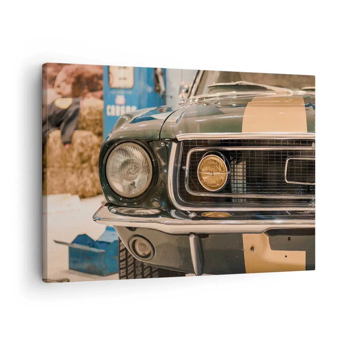 Vászonkép - Találkozás a legendával - 70x50 cm