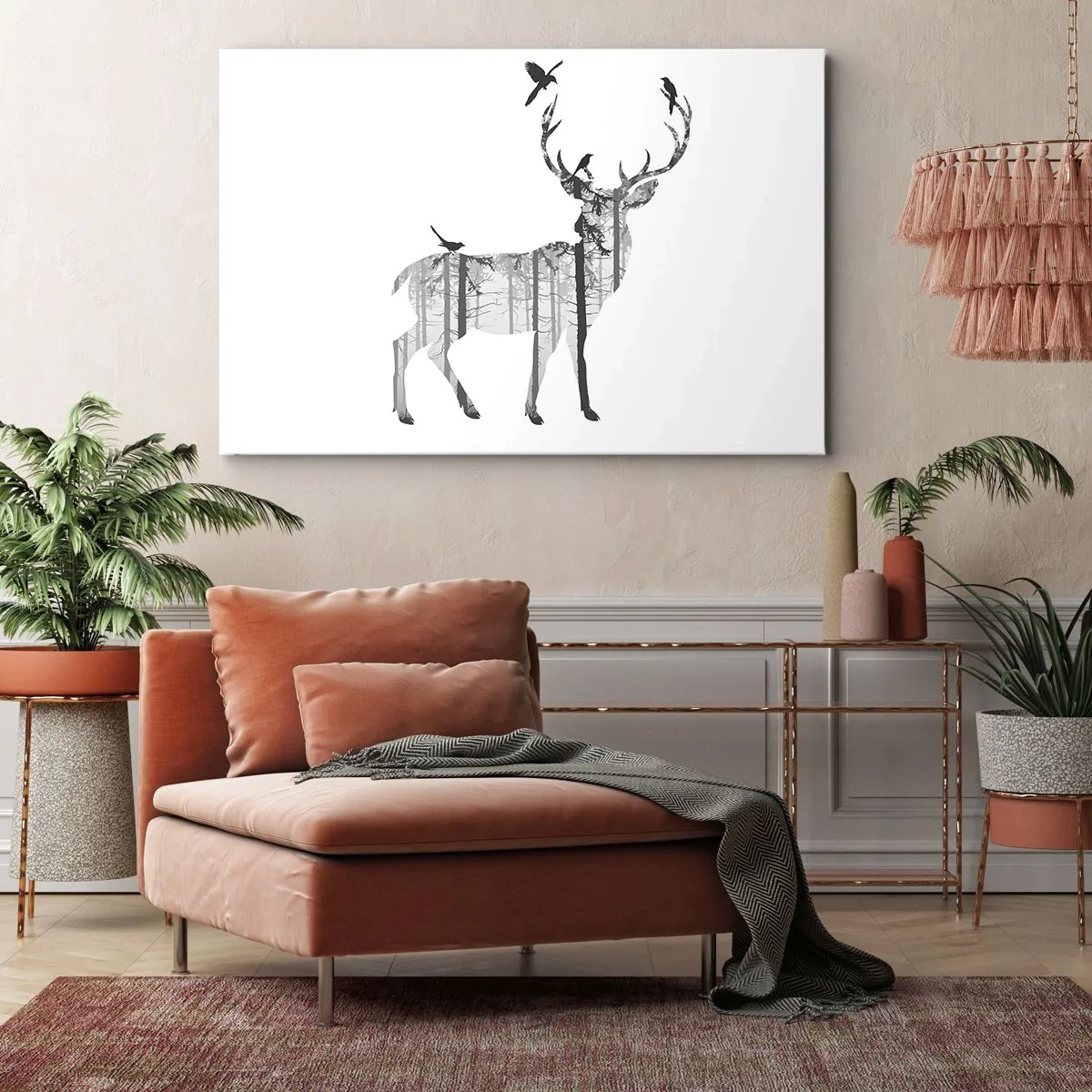 Vászonkép - Erdei jó szellem - 70x50 cm