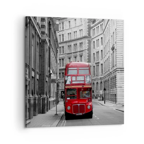 Vászonkép - A mindennapi életnek nem kell szürkének lennie - 60x60 cm