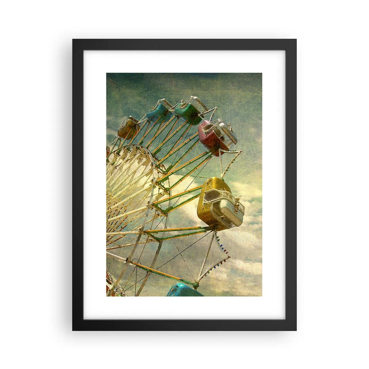 Poszter fehér keretben - Lesz, lesz mulatság.... - 30x40 cm