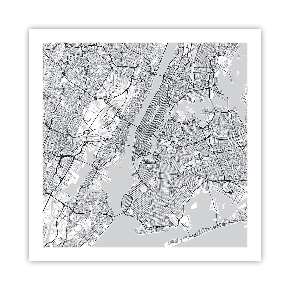 Poszter - Metropolisz anatómiája - 60x60 cm