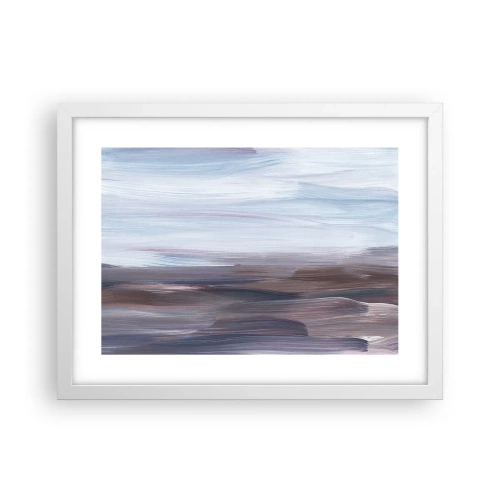 Poszter fekete keretben - Elemek: víz - 40x30 cm