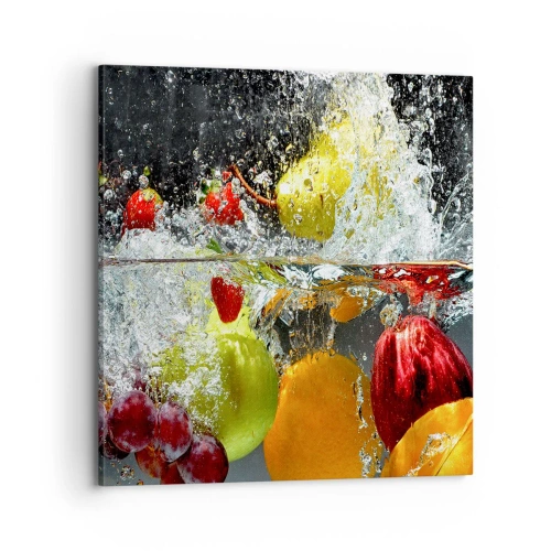 Vászonkép - Gyümölcsös frissítés - 70x70 cm