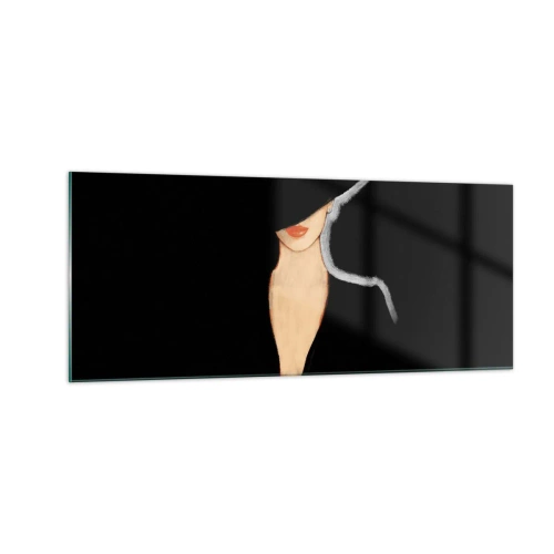 Üveg kép - Elegancia és stílus - 100x40 cm