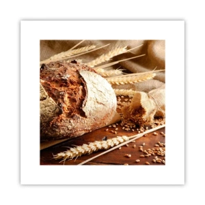 Poszter - Étvágygerjesztő, illatos, ropogós - 30x30 cm