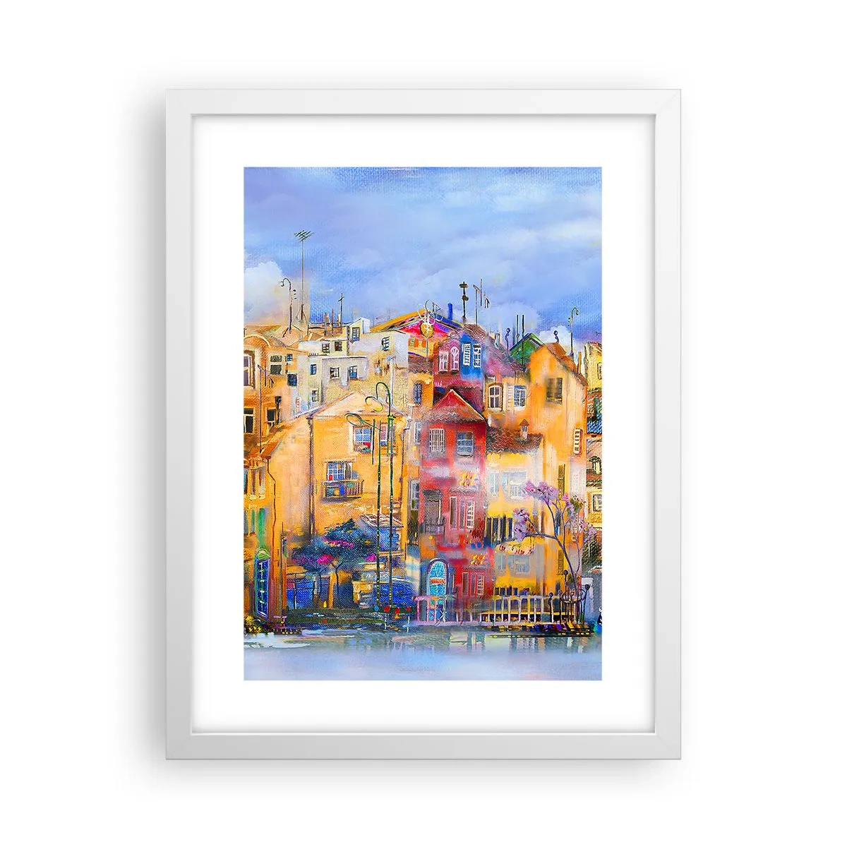 Poszter fekete keretben - Együtt vagyunk - 30x40 cm