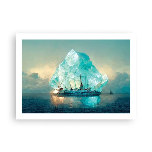 Poszter - Sarkvidéki gyémánt - 70x50 cm