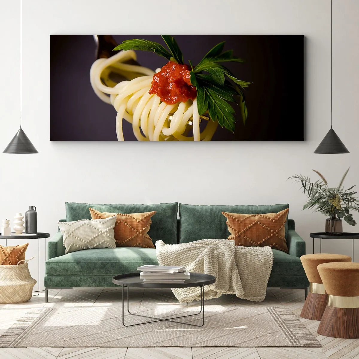 Vászonkép - Ízletes falat - 100x40 cm