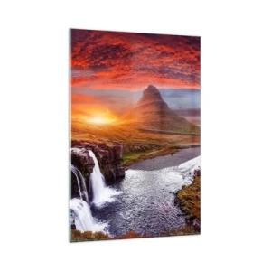 Üveg kép - Középfölde kilátása - 80x120 cm