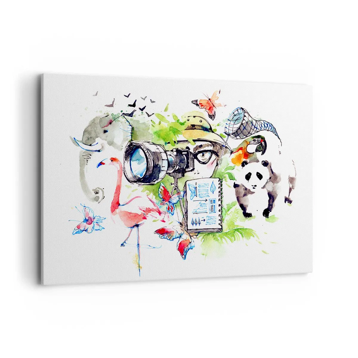 Vászonkép - Az utazó lencséjében - 100x70 cm