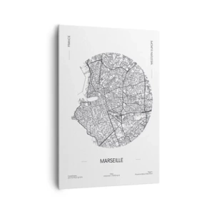 Vászonkép - Marseille anatómiája - 70x100 cm